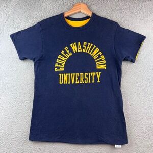 Vintage 80s Reversible Champion George Washington University T Shirt Mens M